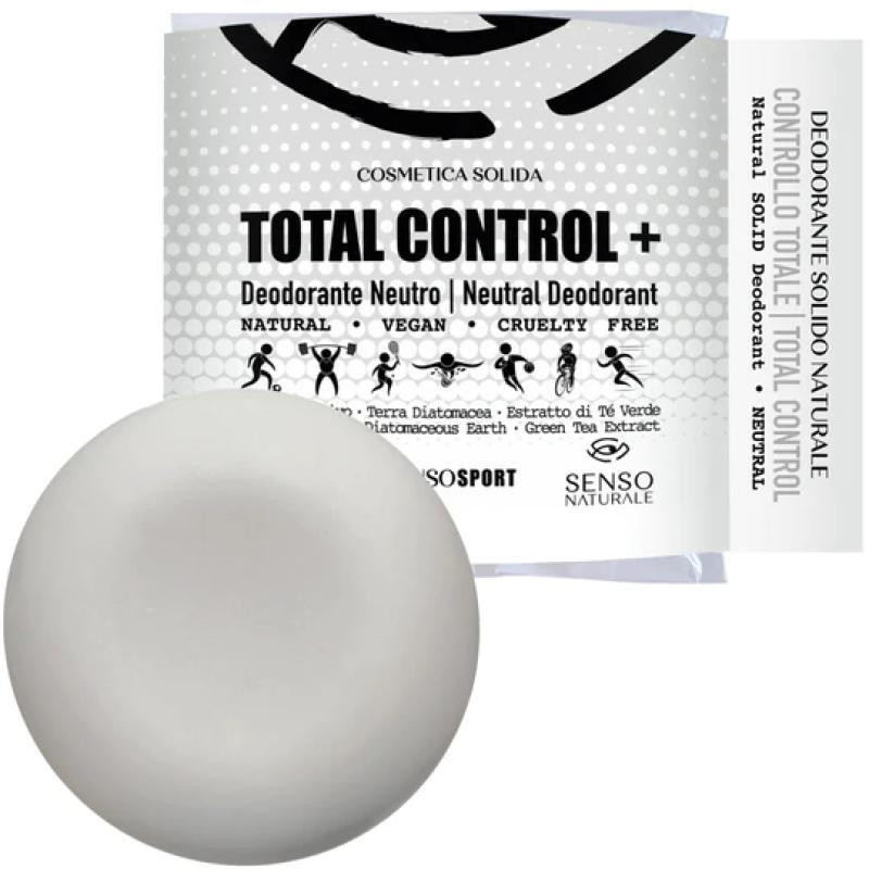 Deodorante Solido Naturale TOTAL CONTROL- Senso Naturale
